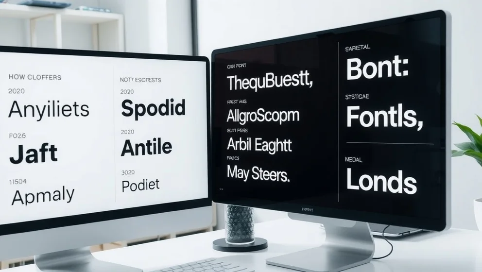 Testa typsnitt och hitta ditt perfekta val